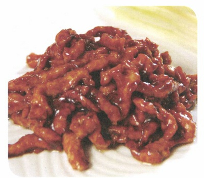 京酱肉丝的做法