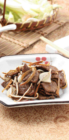 陈皮牛肉的做法