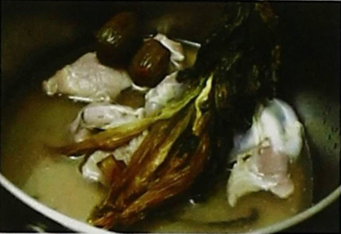菜干鸭肾瘦肉汤的做法