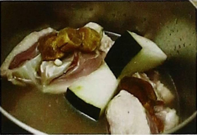 干贝冬瓜煲鸭汤的做法