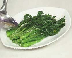 蒜蓉炒菜心的做法