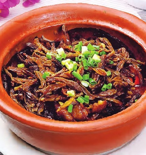 干豆角蒸五花肉的做法