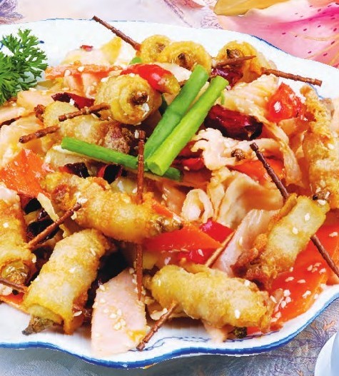 泡椒肉卷的做法