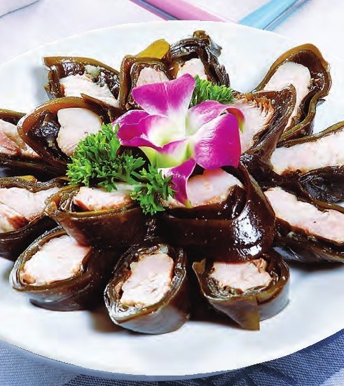 海带蒸肉的做法