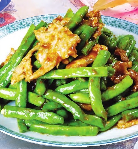 肉焖豆角的做法