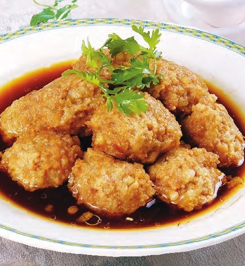 农家烧丸子的做法