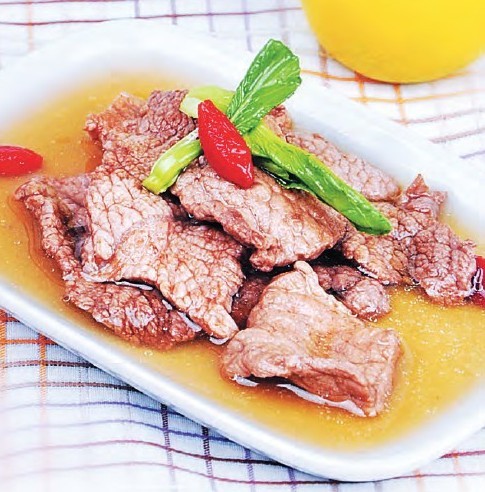 上海青枸杞肉汤的做法