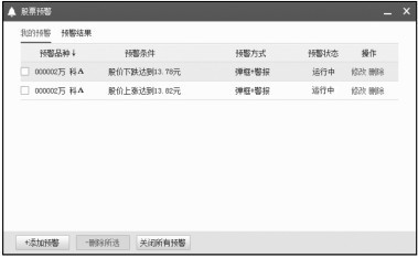 5.1 股票预警
