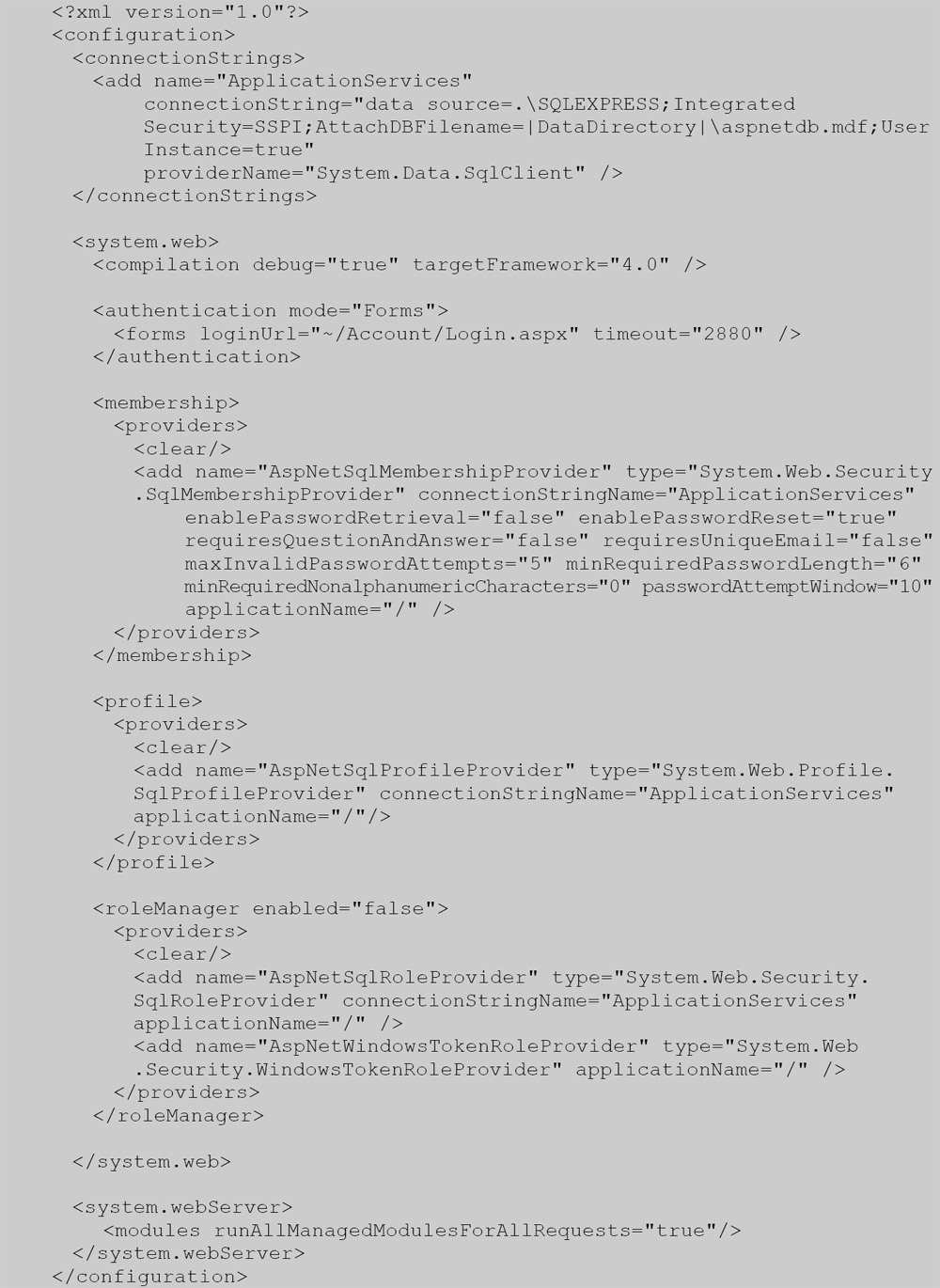 4.3ASP.NET配置