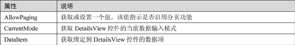 9.5DetailsView控件