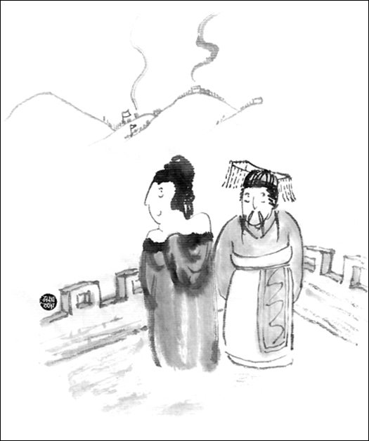 史记卷四周本纪·烽火戏诸侯