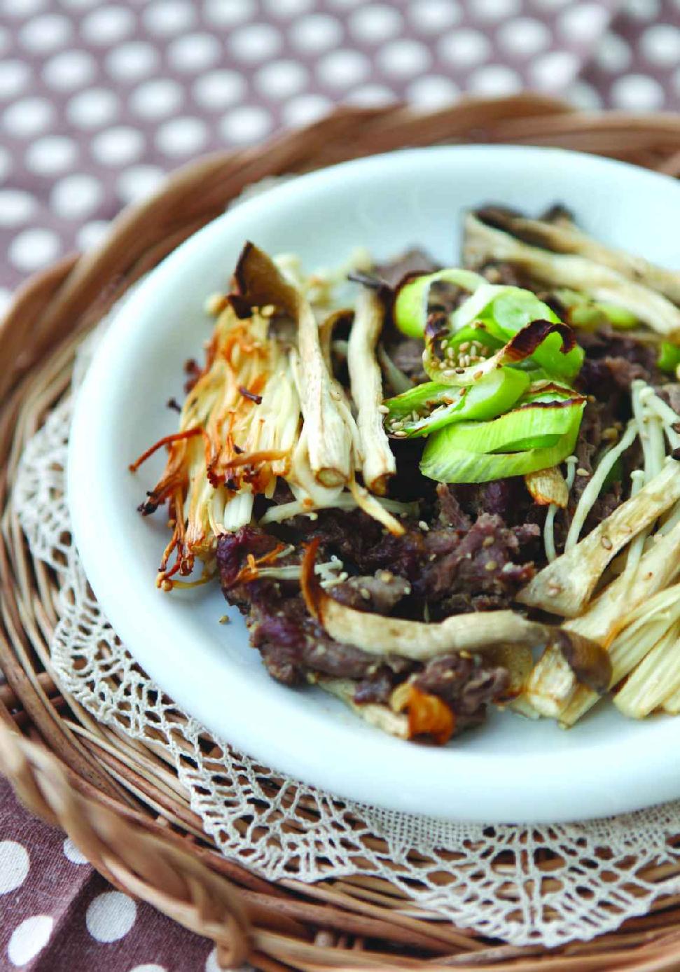 烤箱美味：烤蘑菇牛肉