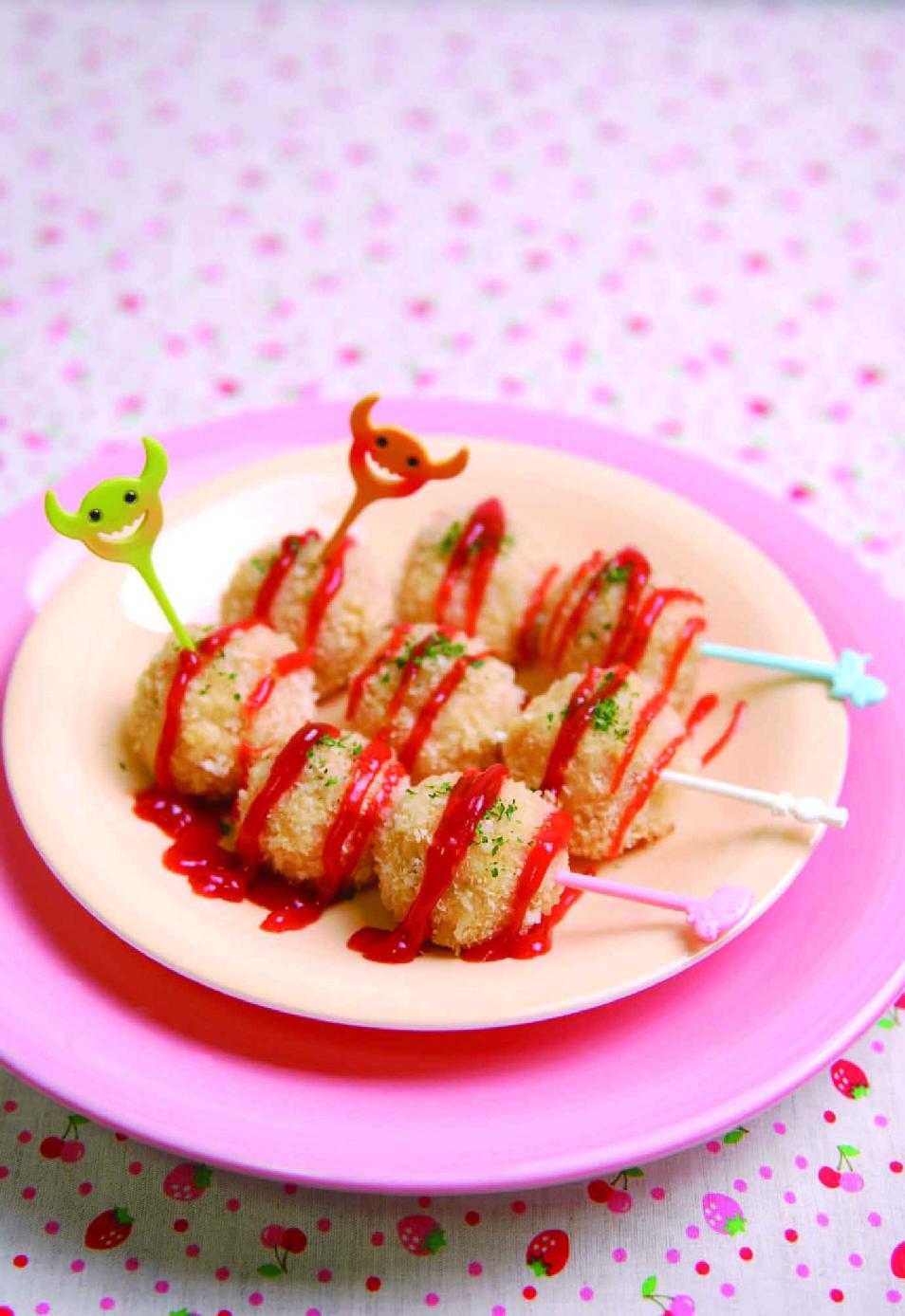 烤箱美味：虾仁鸡肉丸