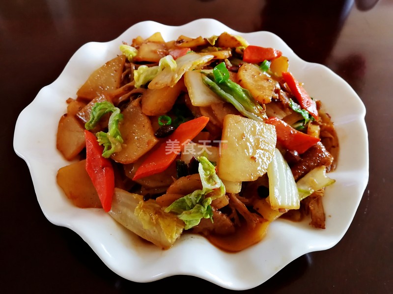 豉香土豆白菜