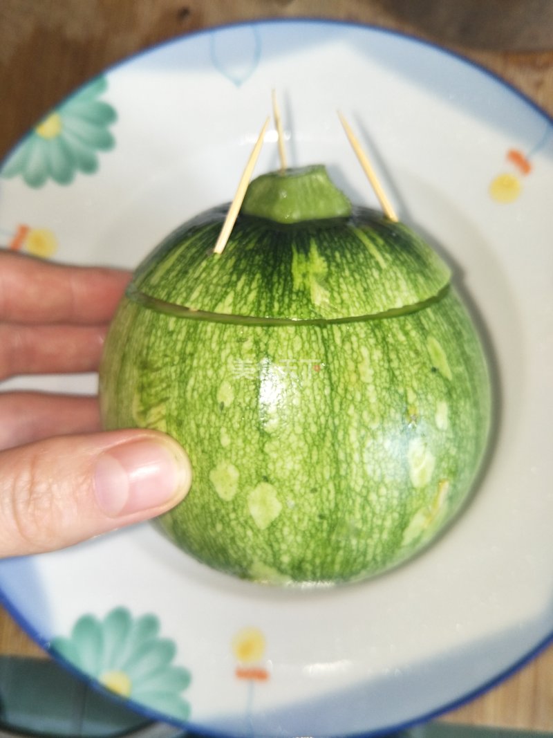 南瓜蒸肉