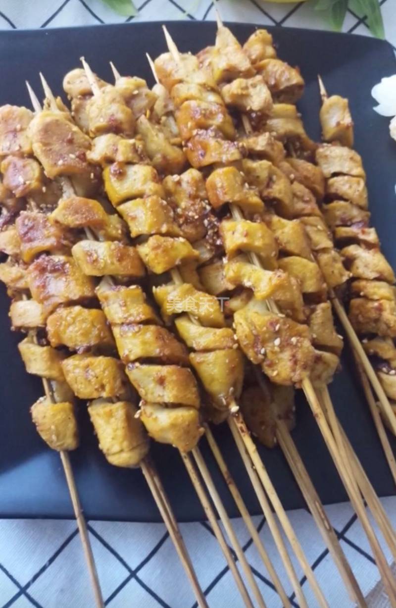自制烤面筋
