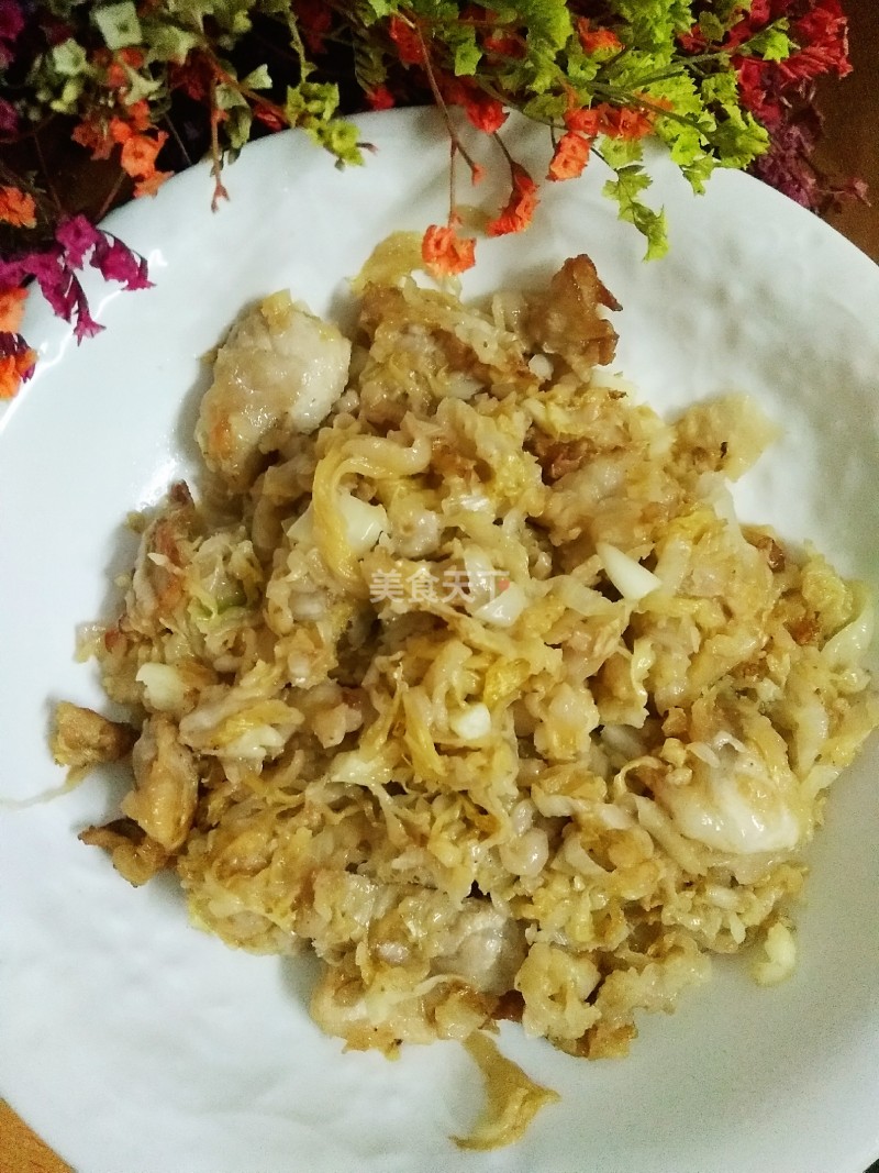 酸菜炒肉