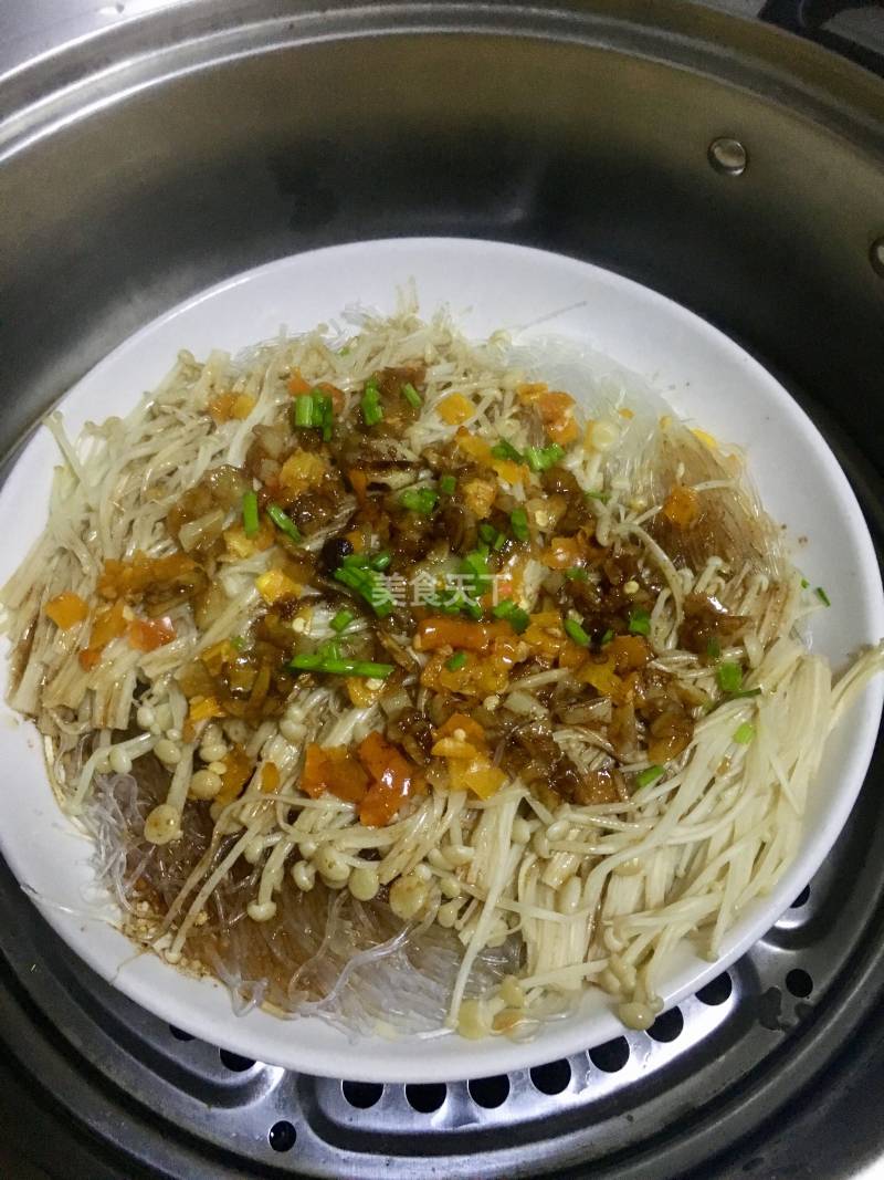 蒜蓉粉丝金针菇