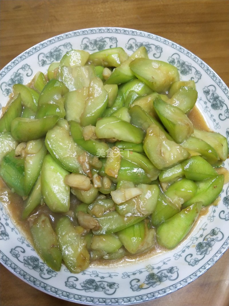 蚝油炒丝瓜