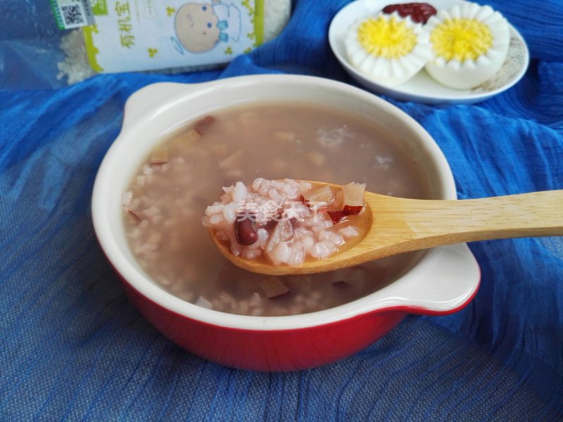 红枣红豆宝宝米粥