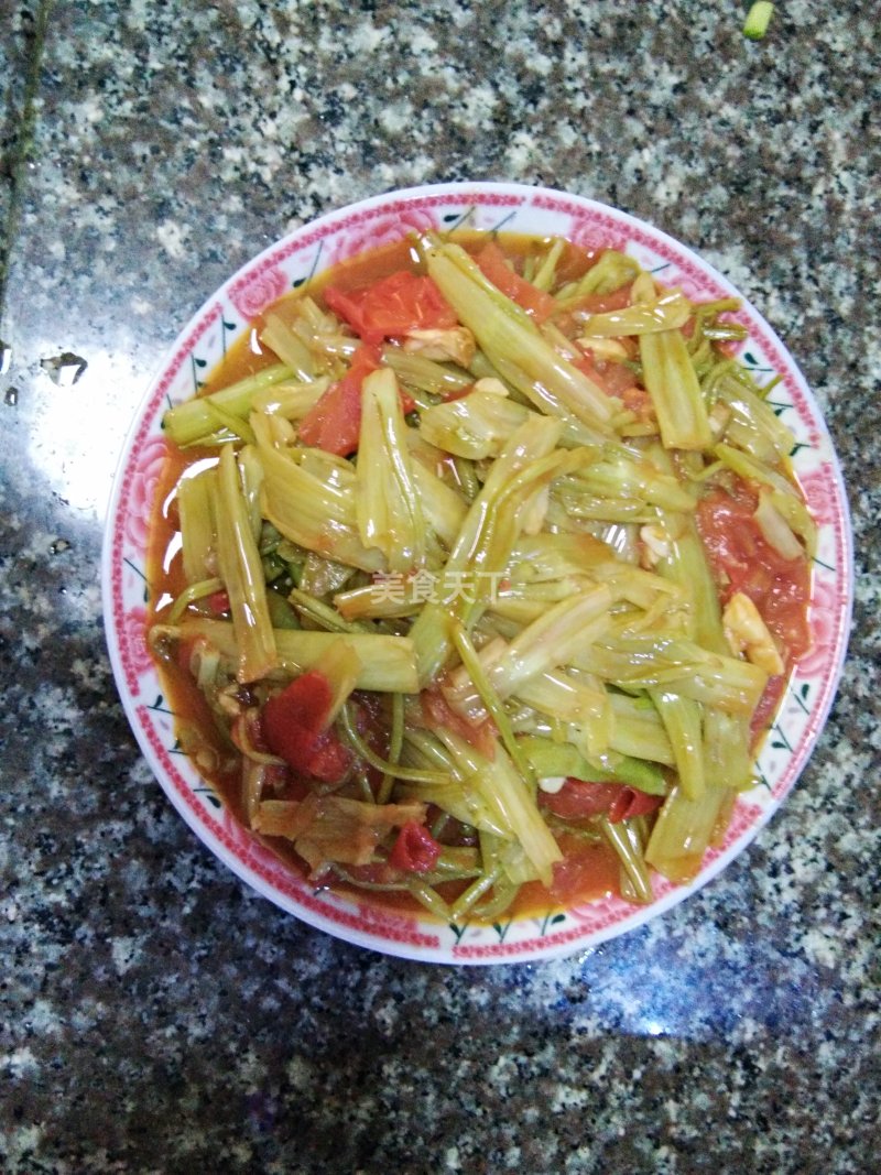 开胃空心菜梗