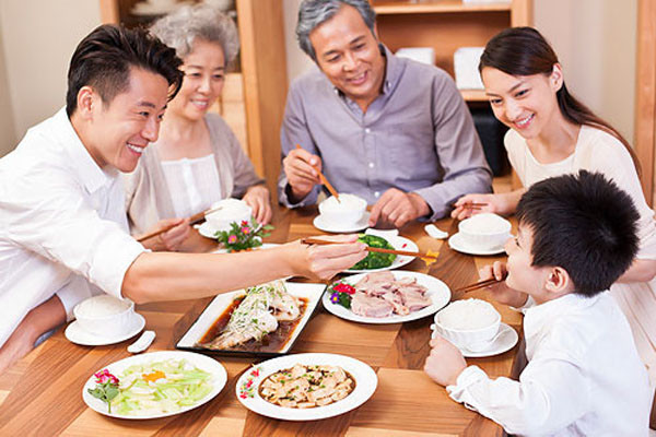 现代家庭餐桌礼仪