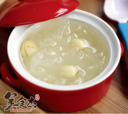 冰糖莲心羹的典故